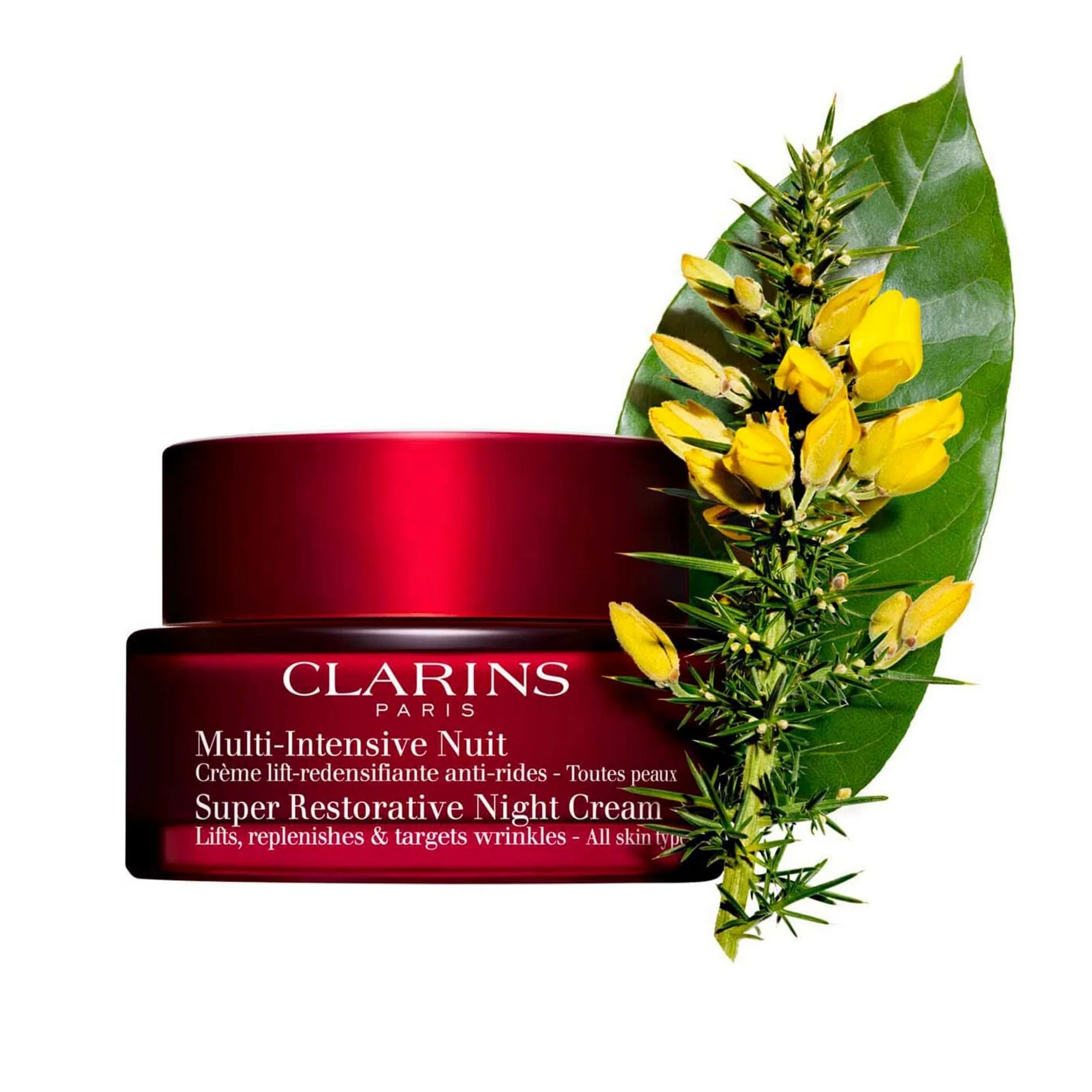 Clarins Super Restorative Night Cream Dry Skin 50ml - Image 2