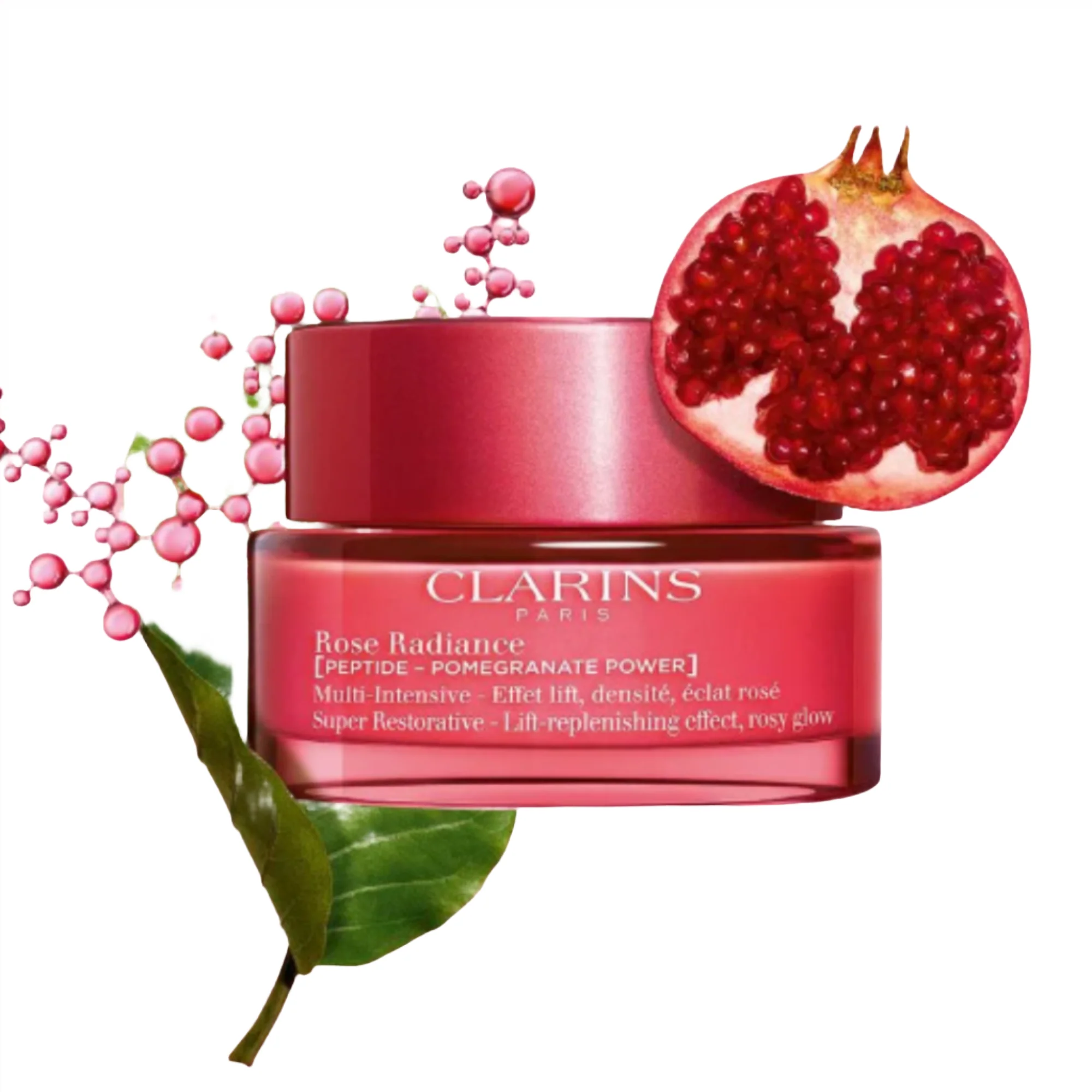 Clarins Super Restorative Rose Radiance Cream 50ML - Image 3