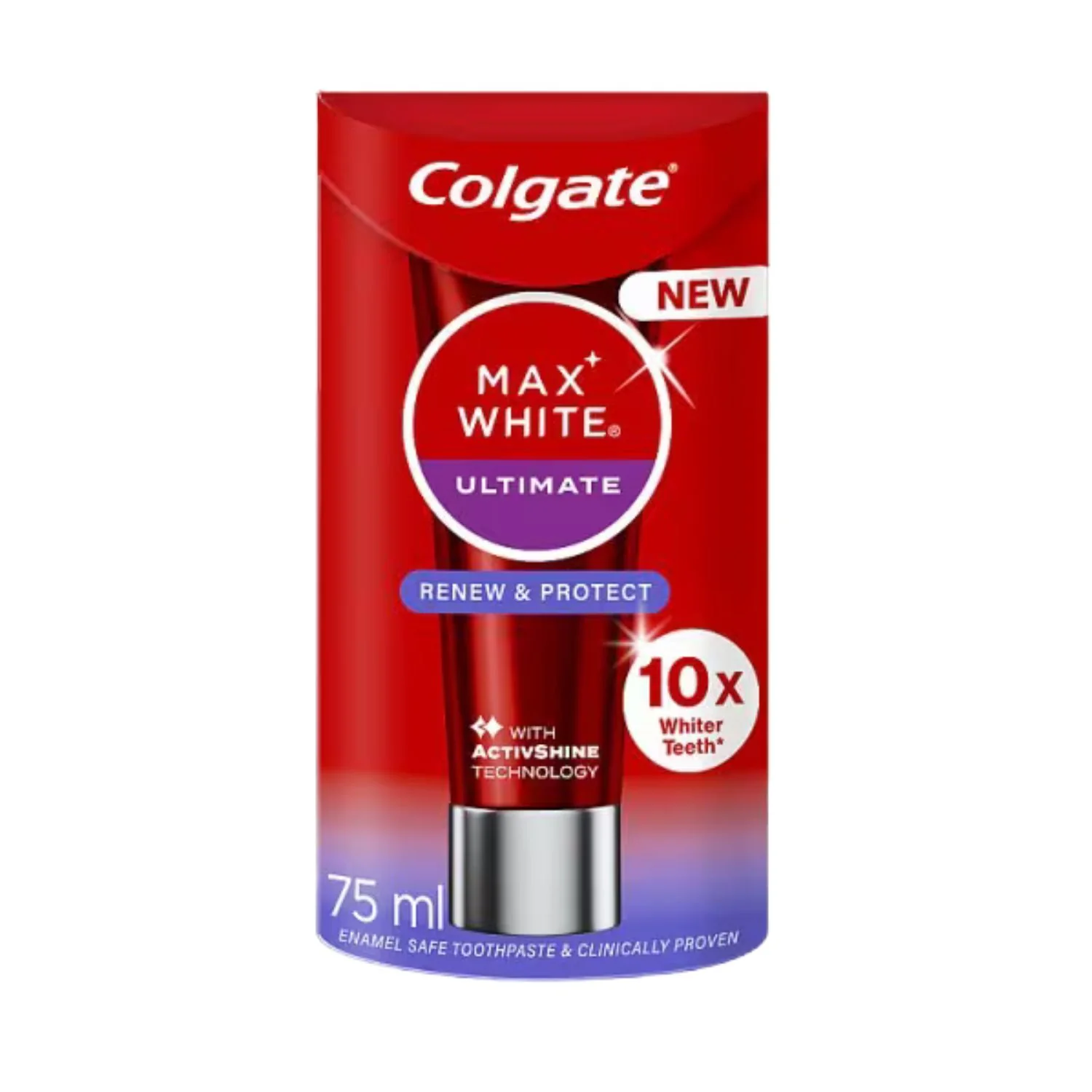 Colgate Max White Ultimate Renewal Whitening Toothpaste 75ml