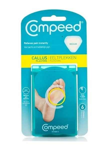 Compeed Callouses 6 Medium Plasters