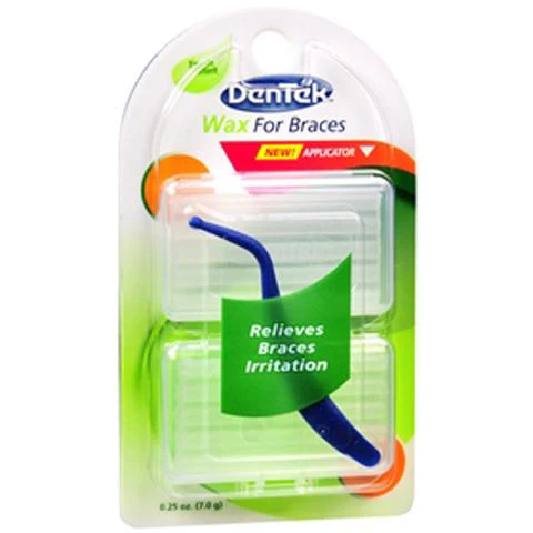 Dentek Braces Wax - Mint
