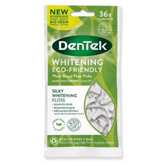 Dentek Eco Whitening Floss Picks (36)