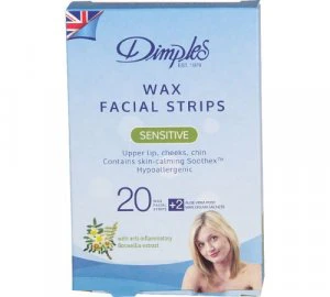 Dimples Wax Facial Strips