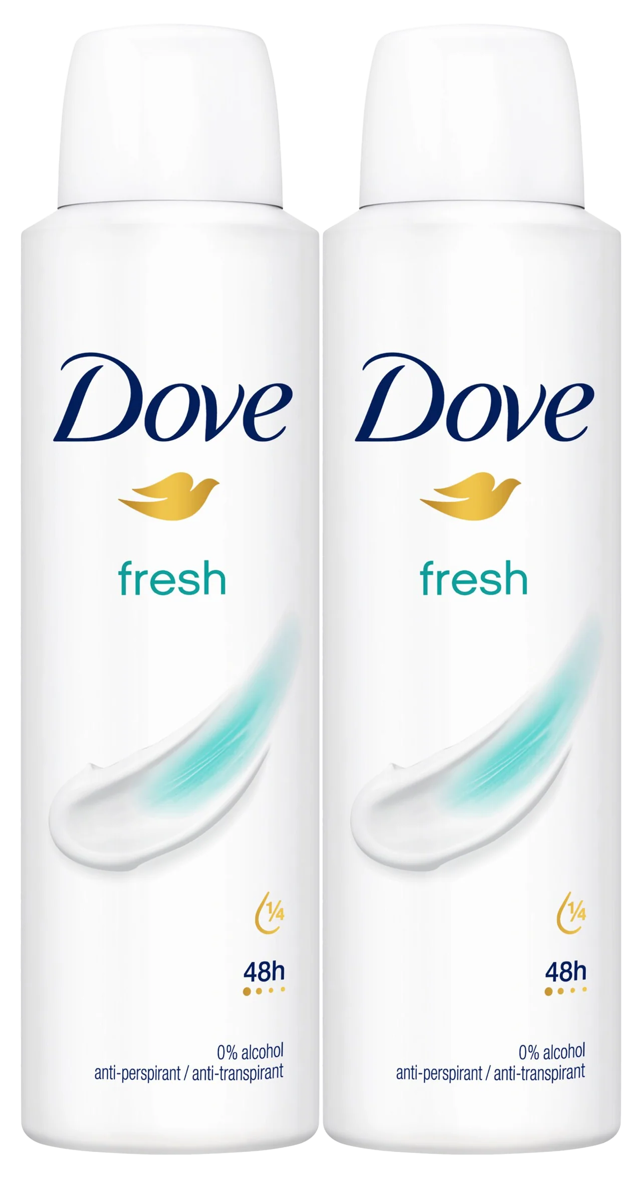 Dove Anti Perspirant 150Ml Twin Pack