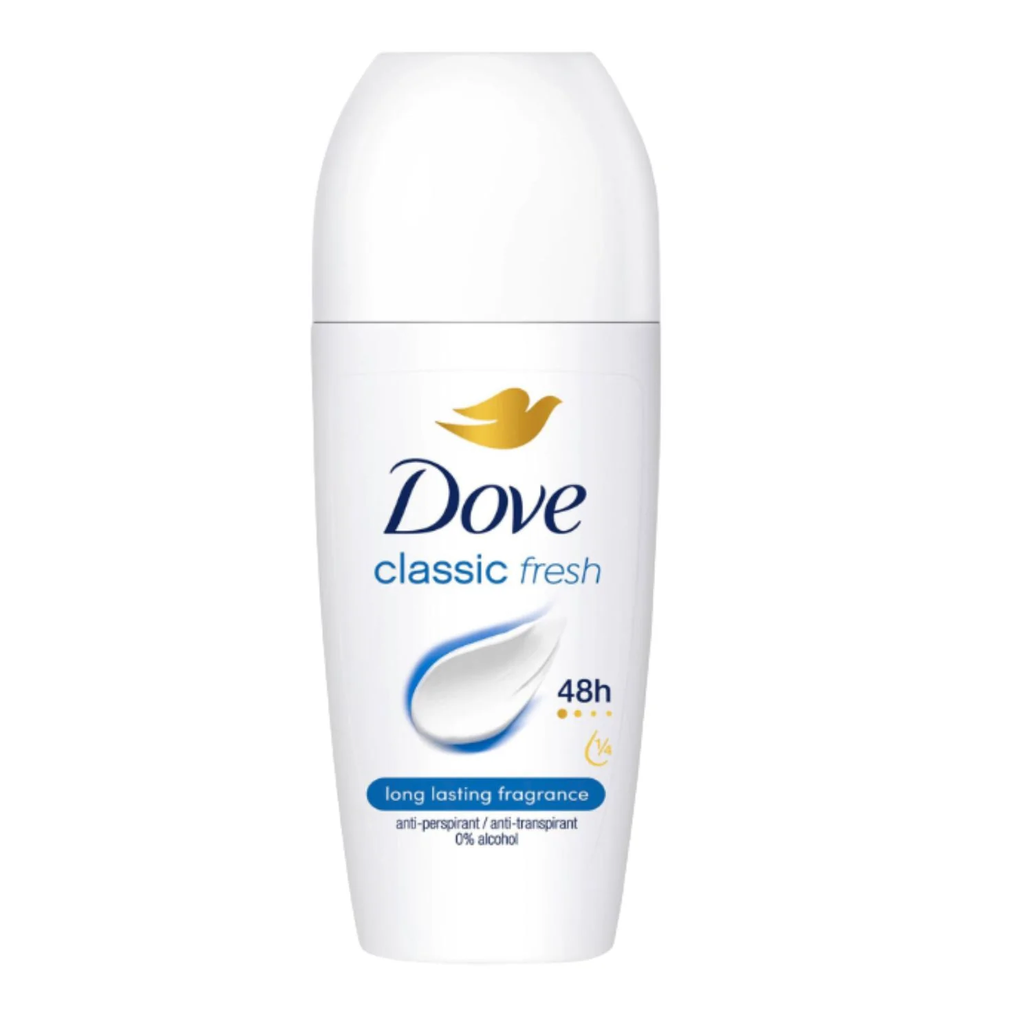 Dove Classic Anti-Perspirant Roll-On Deodorant 50ml