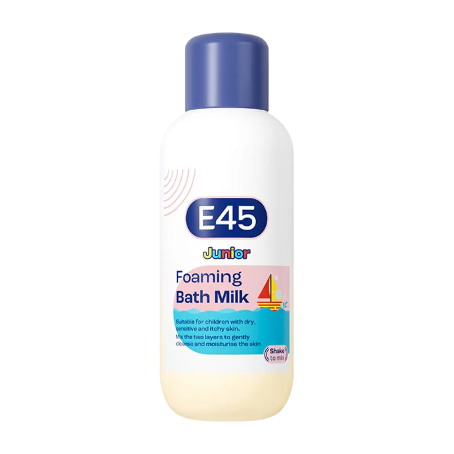E45 Dermatological Junior Foaming Bath Milk 500ml