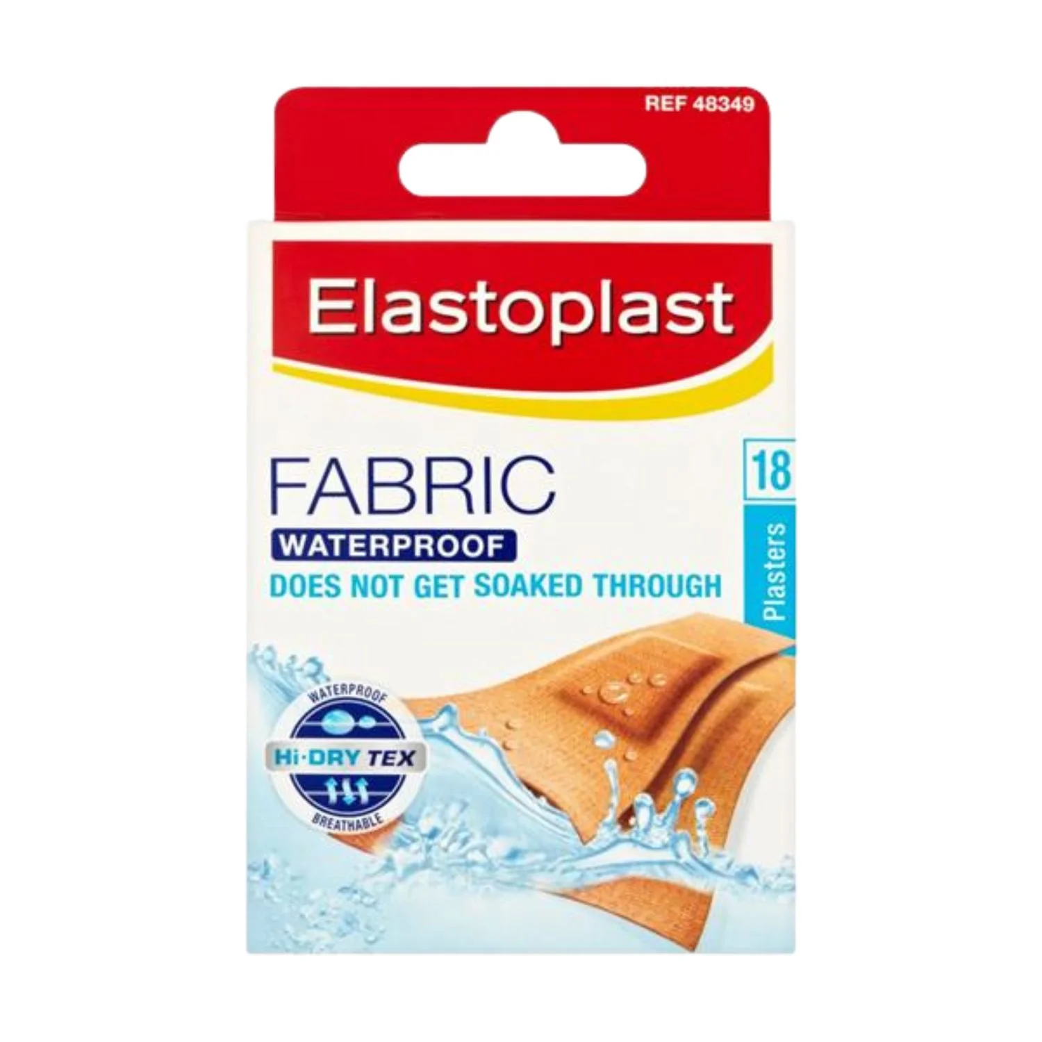 Elastoplast Fabric Waterproof Plasters 18s