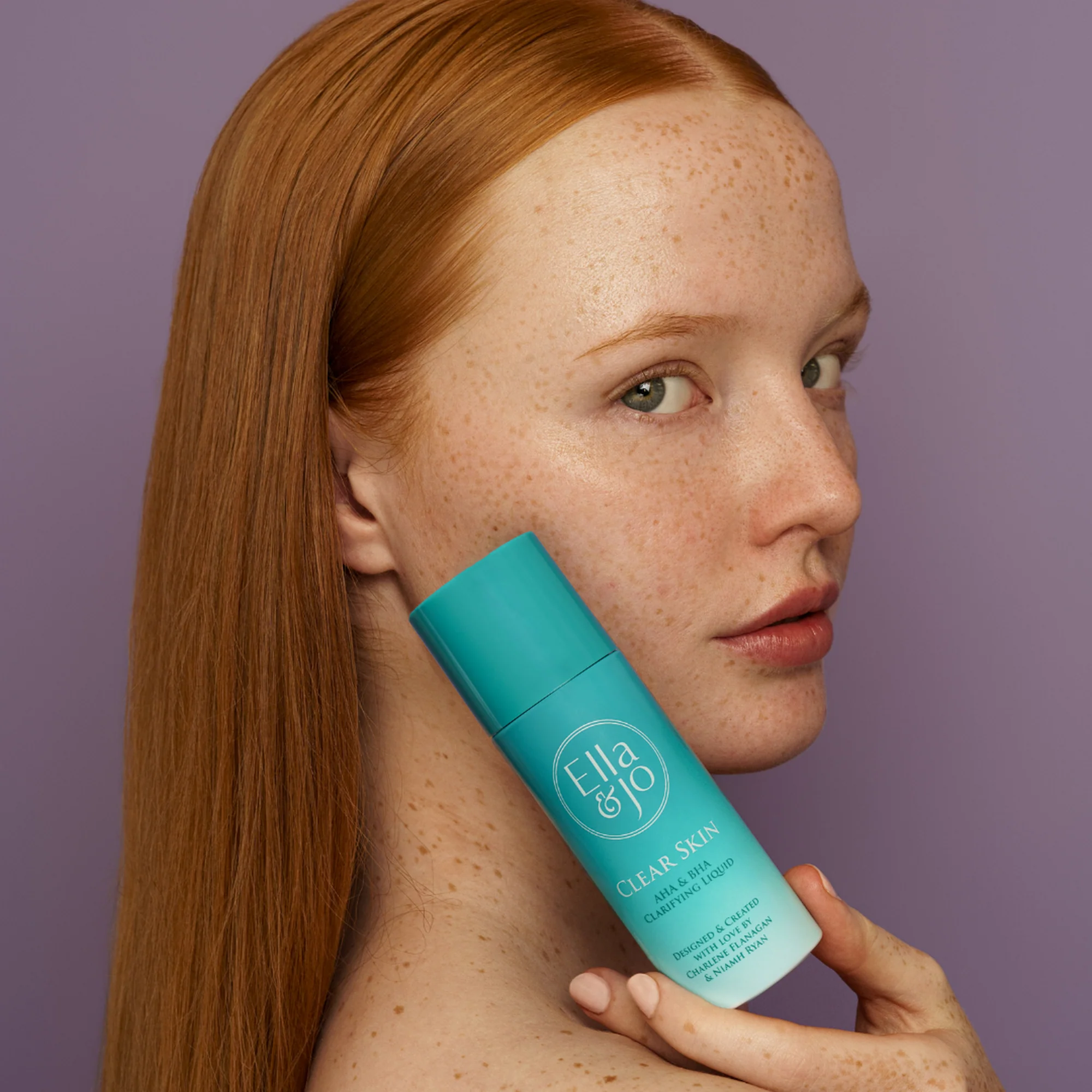 Ella & Jo Clear Skin AHA & BHA Clarifying Liquid 100ml - Image 3