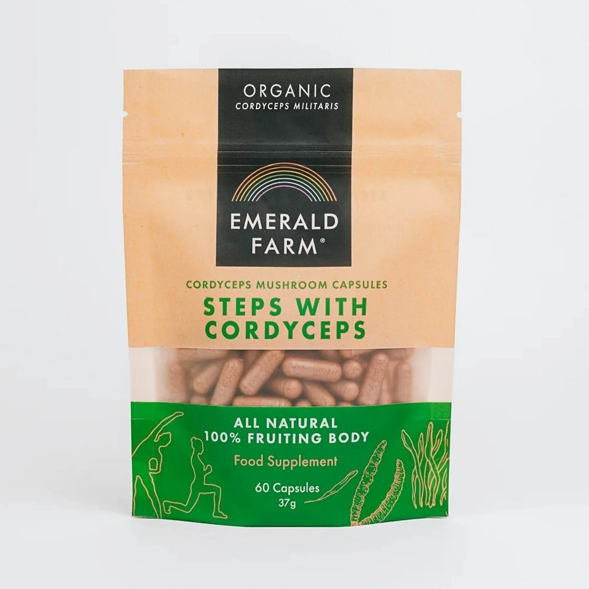 Emerald Farm Steps with Cordyceps