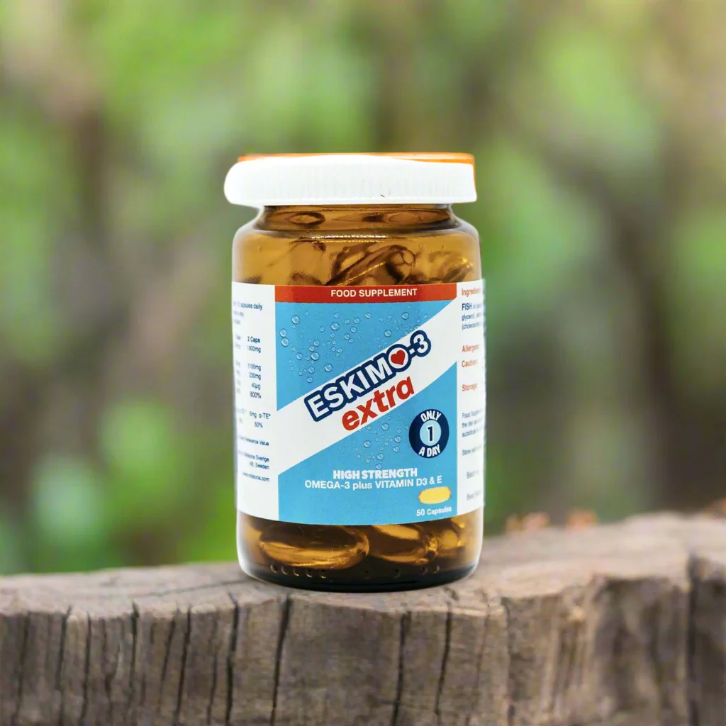 Eskimo-3 Extra with Omega-3 and Vitamin D3 50 capsules - Image 3