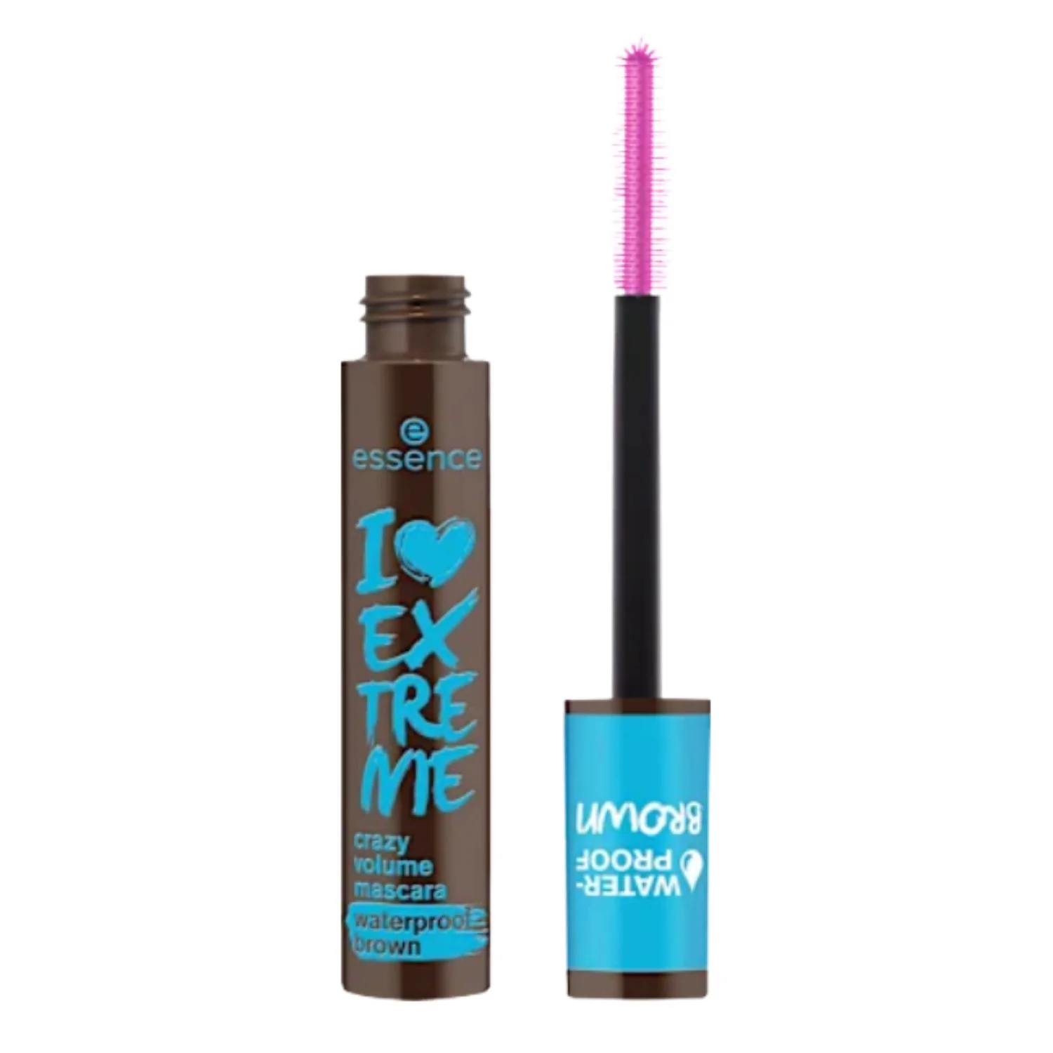 Essence I Love Extreme Crazy Volume Waterproof Mascara - Brown