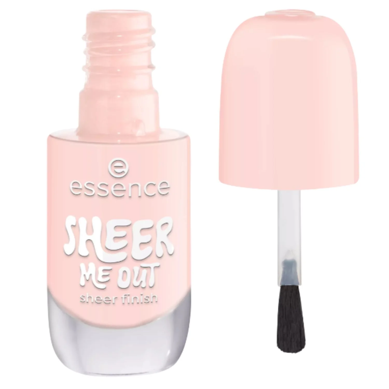 Essence Gel Nail Polish - 04 Sheer Me Out
