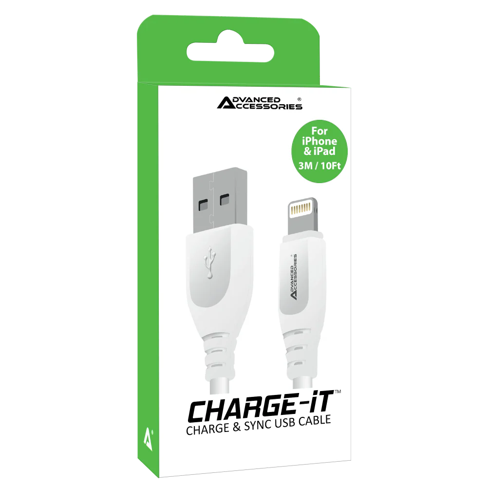 Advanced Accessories Charge-iT Charge & Sync USB Cable