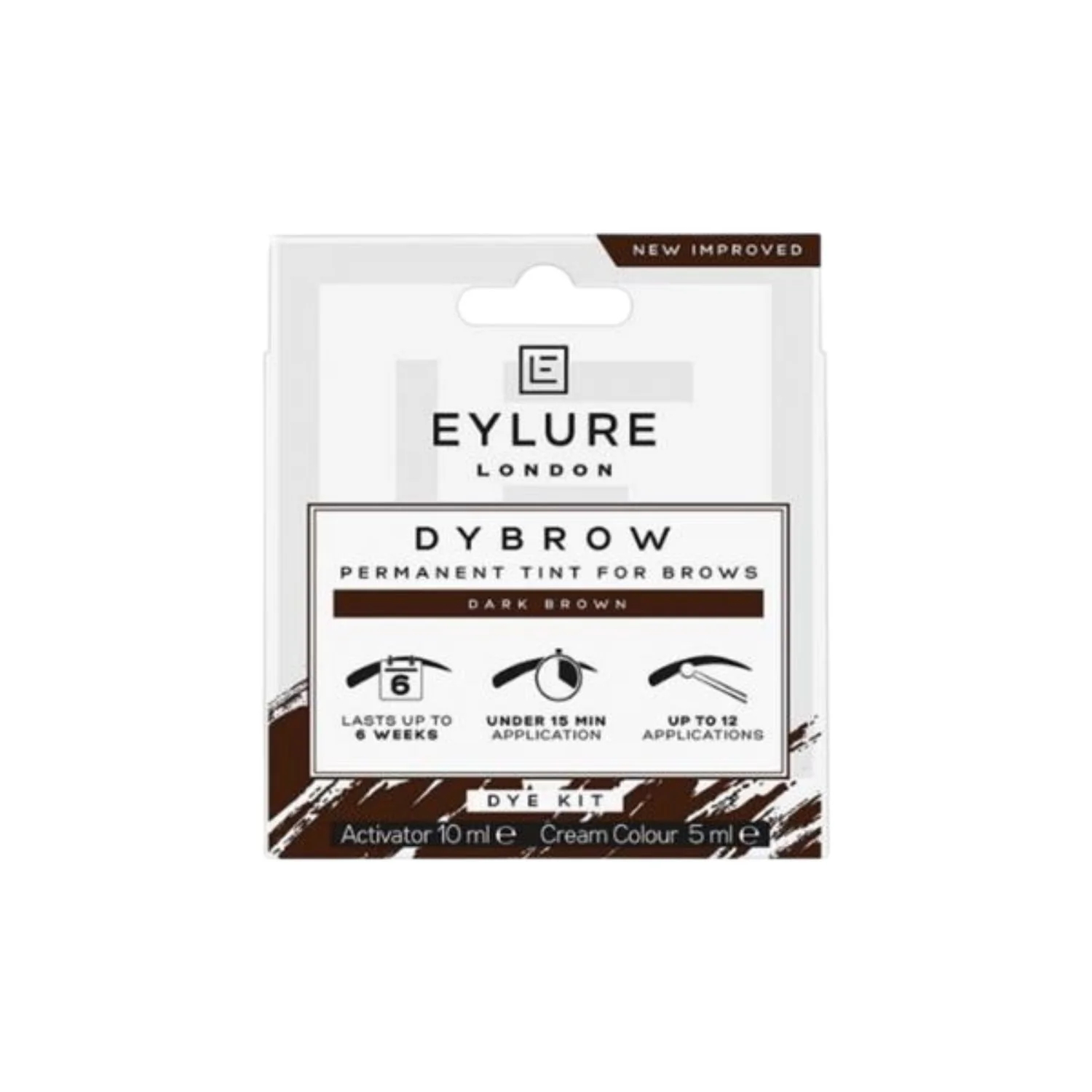 Eylure Dybrow Dark Brown Dye Kit