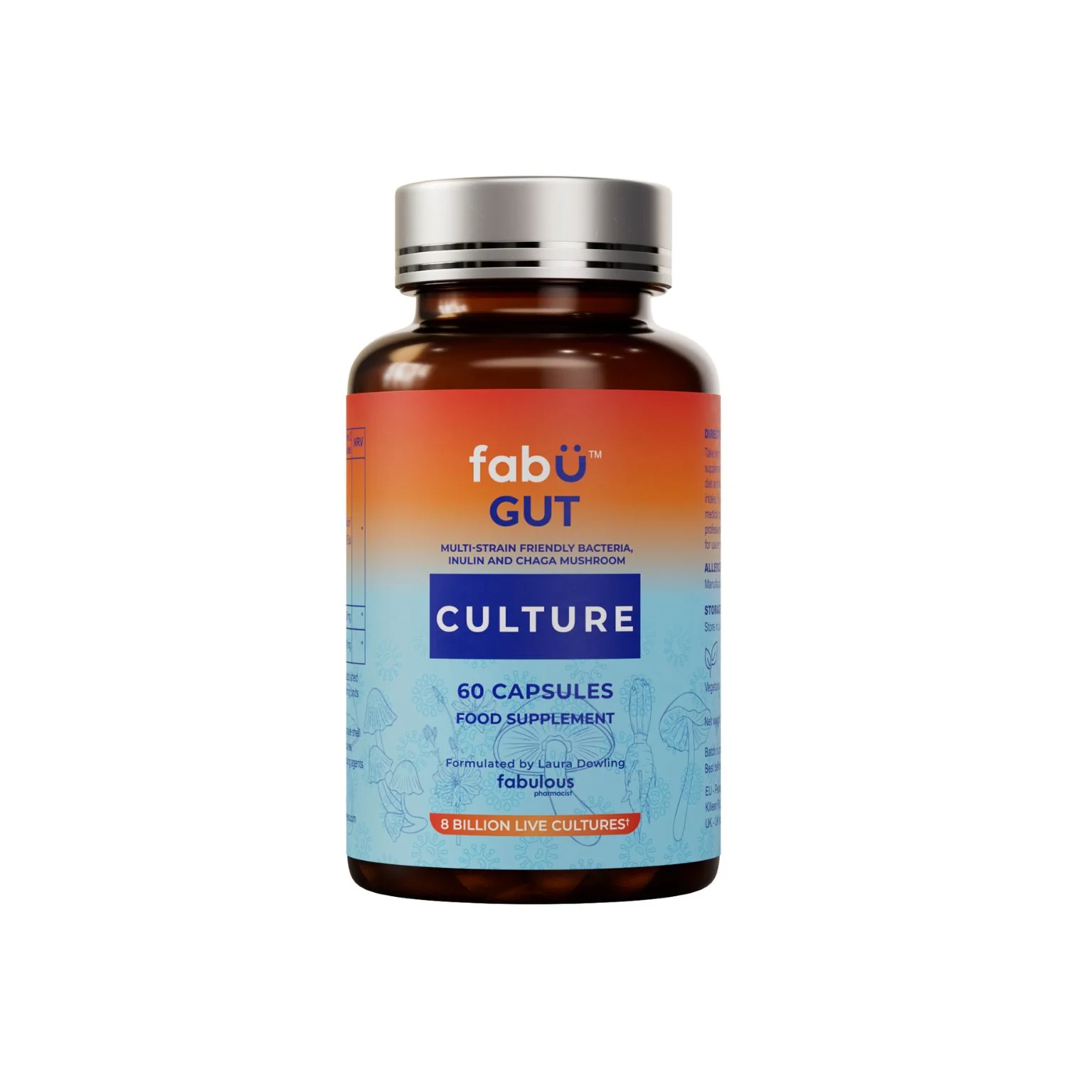 FabU Gut Culture Capsules - 60 Capsules