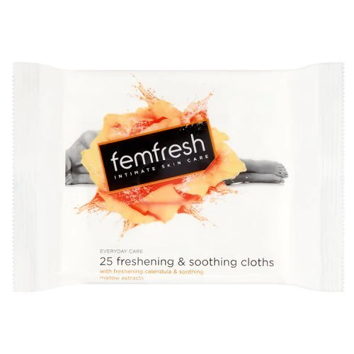 Femfresh Intimate Wipes 25 Pack