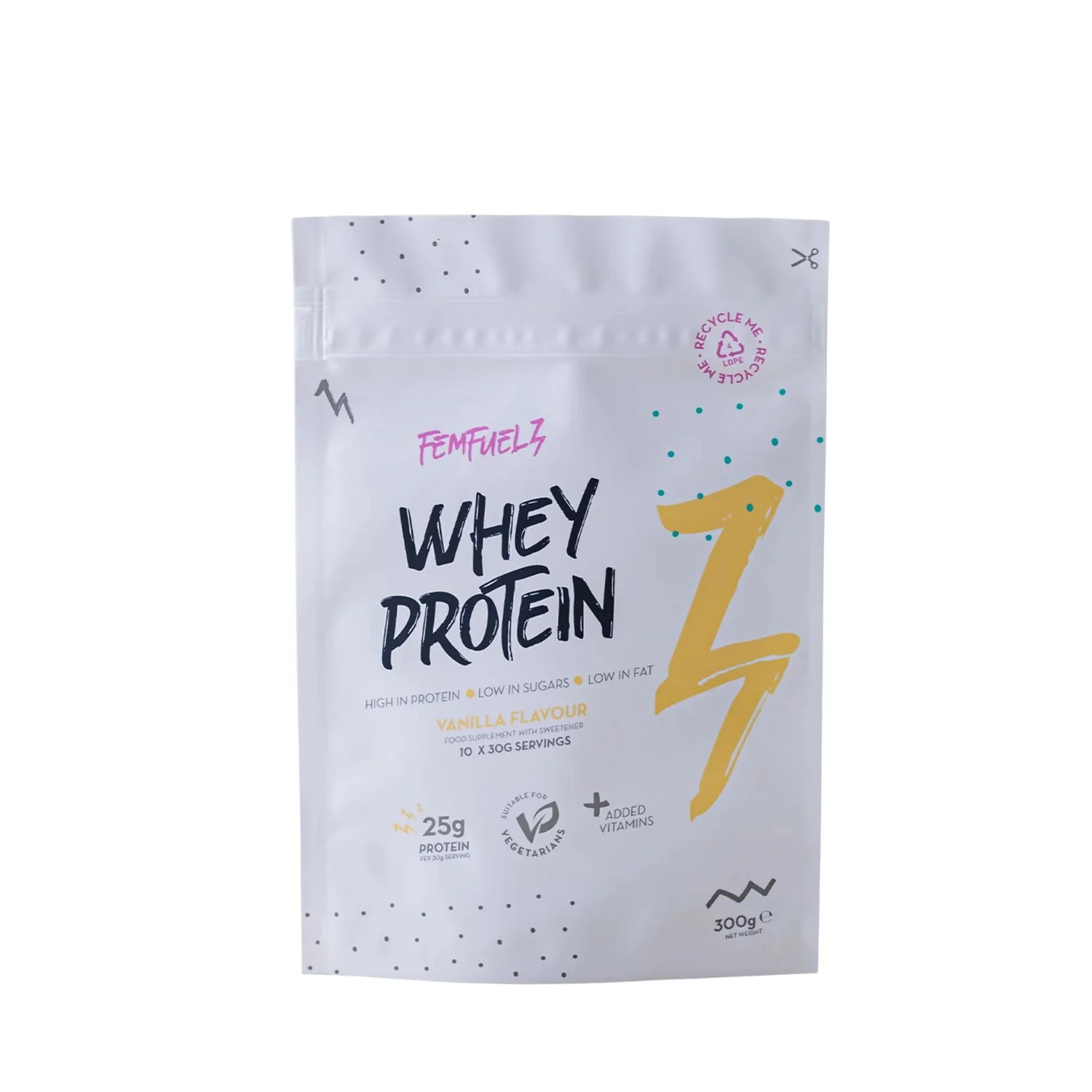 FemFuelz Whey Protein Vanilla - 300g