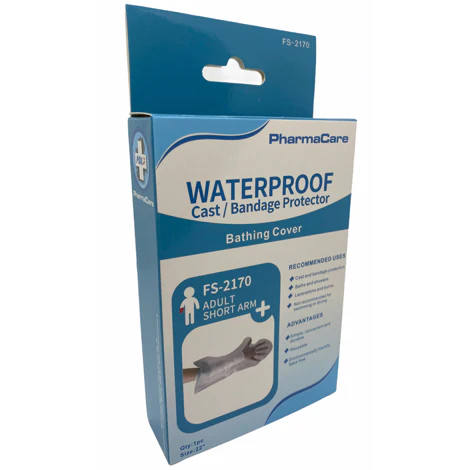Firstar Bathing Waterproof Cast Cover Adult Short Arm - Image 2