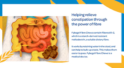 Fybogel Fibre Chews Citrus Flavoured Chewable Tablets 60s - Image 9