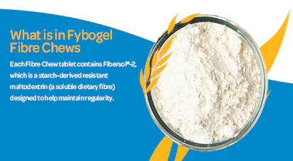 Fybogel Fibrechews Citrus 30 Chewable Tablets - Image 7