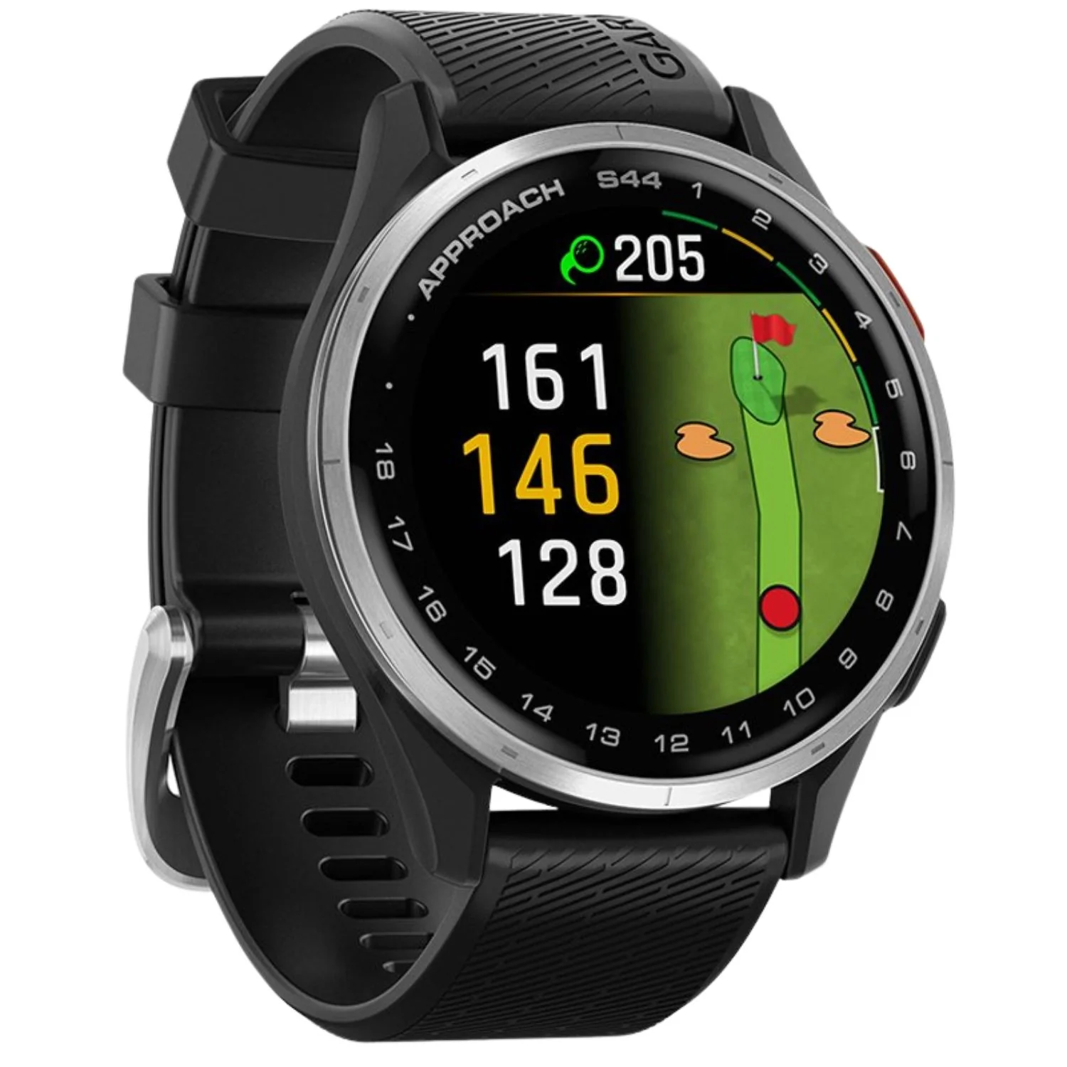Garmin Approach S44 GPS Golf Smartwatch – Black