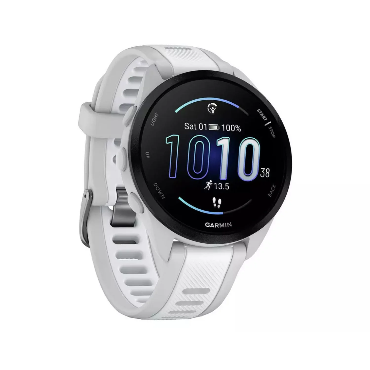 Garmin Forerunner 165 GPS Running Smartwatch – Mist Grey