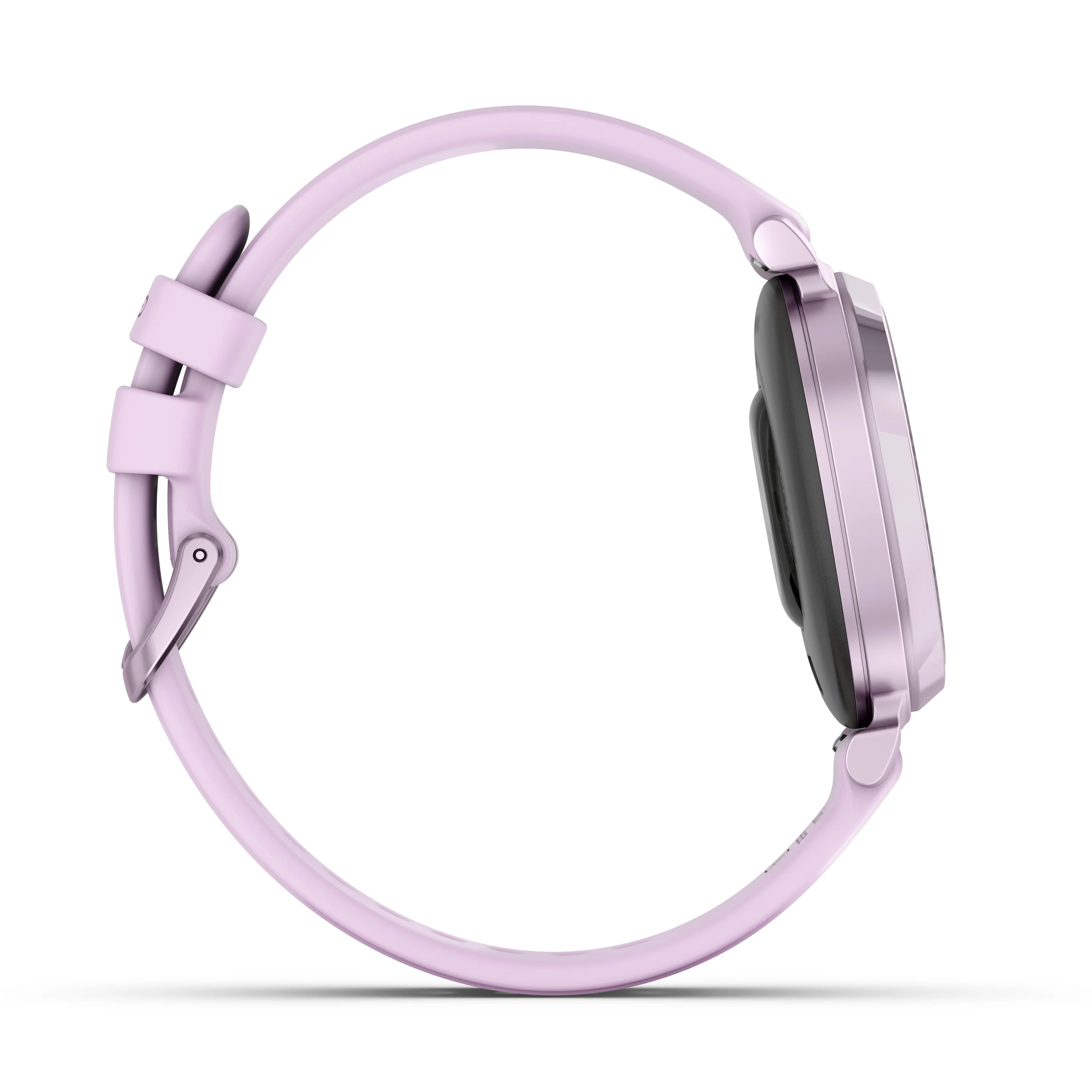 Garmin Lily 2 Metallic + Lilac Smart Watch With Lilac Silicone Band - Image 3