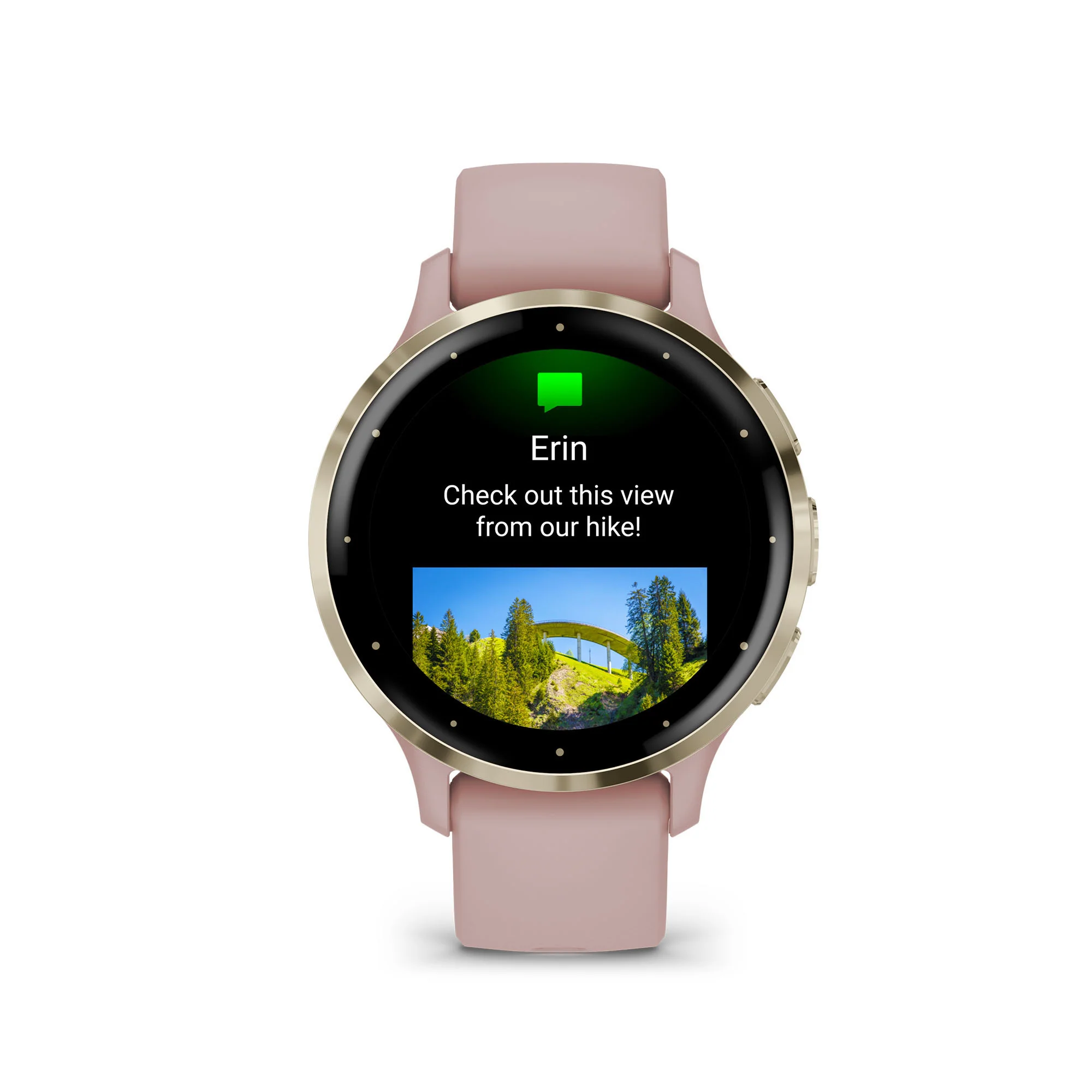 Garmin Venu 3 Soft Gold + Ivory Smart Watch
