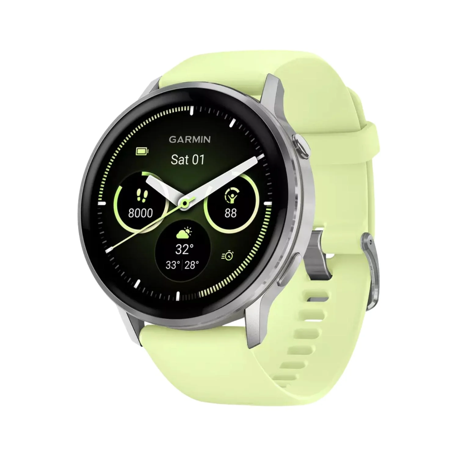 Garmin Venu 4 GPS Fitness Smartwatch – Citron (45mm)
