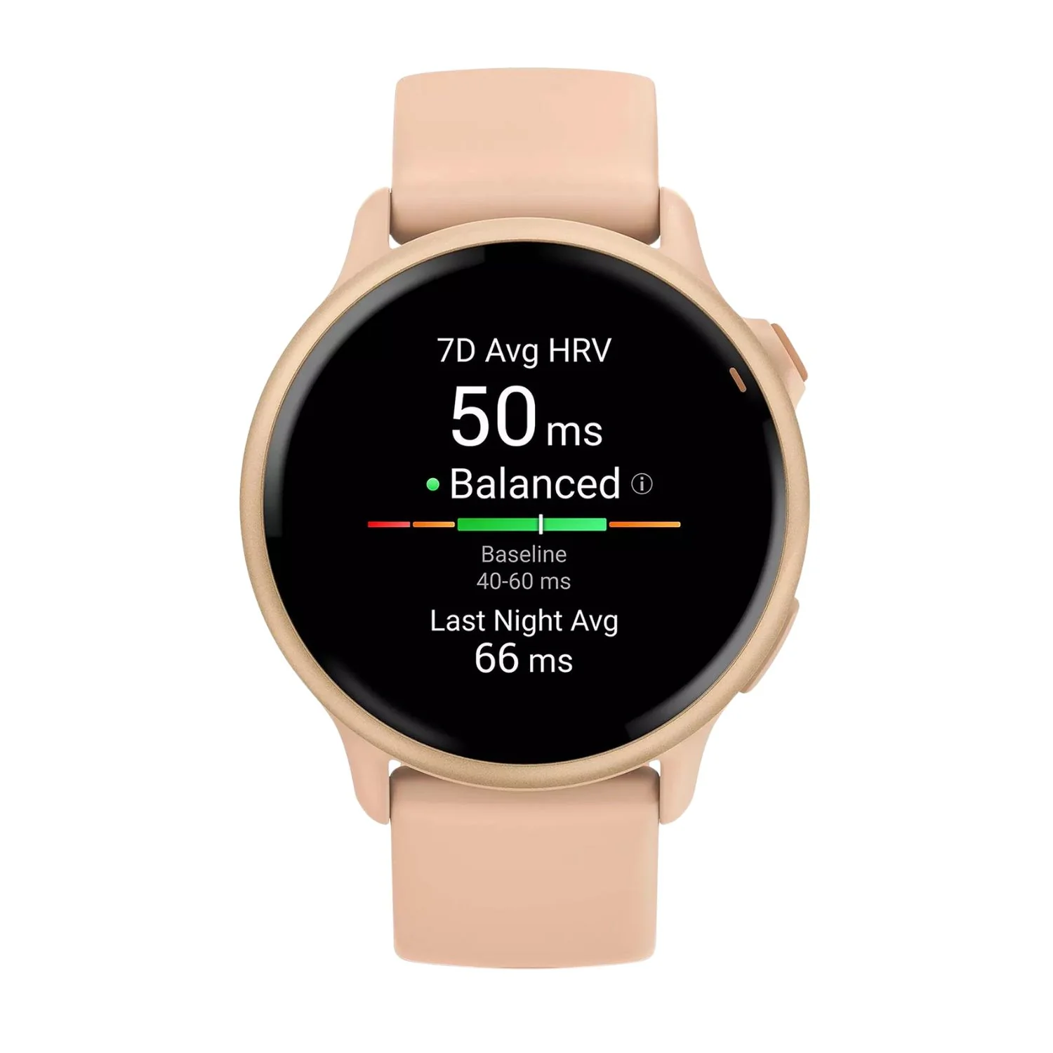 Garmin Vivoactive 6 GPS Smartwatch – Pink Dawn - Image 2
