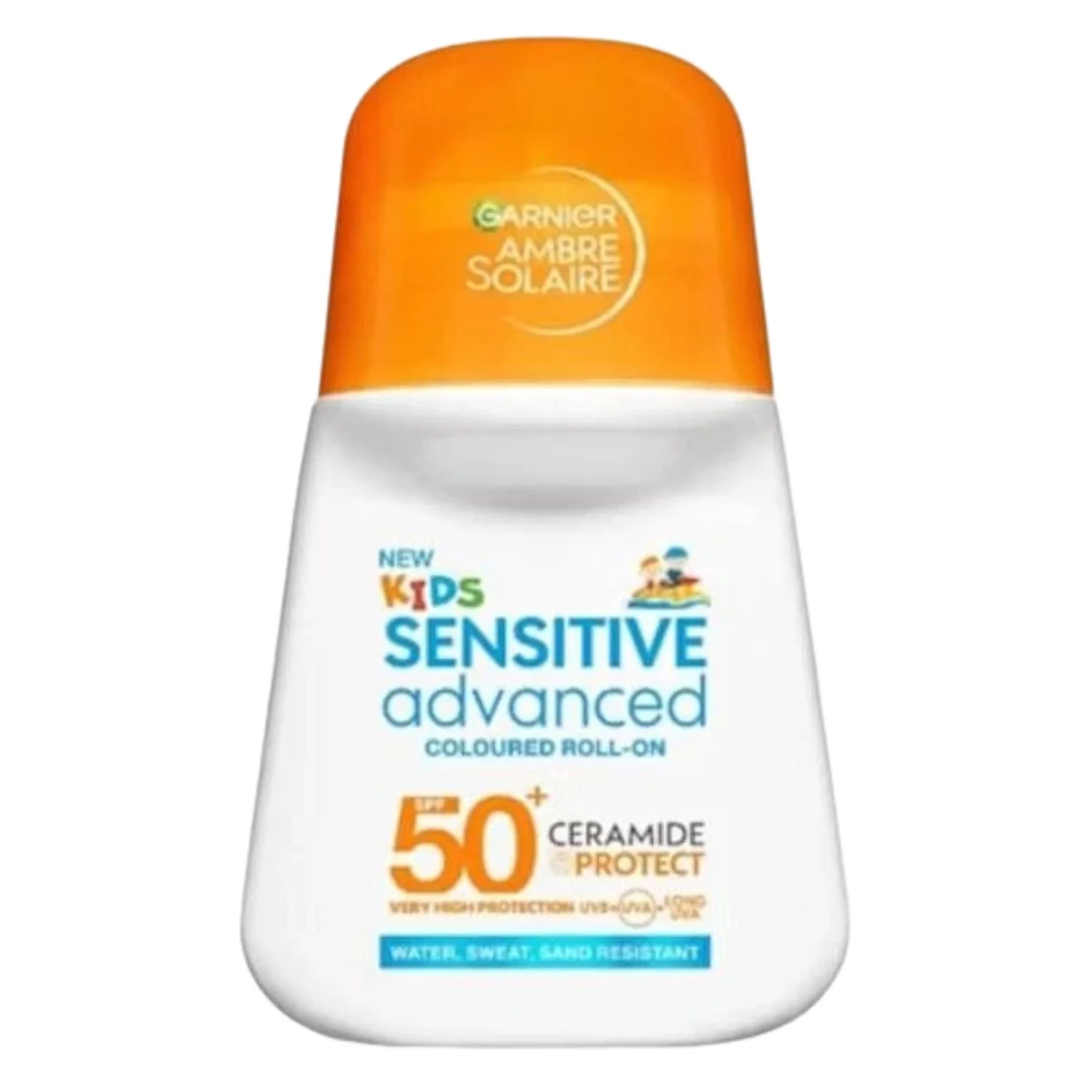 Garnier Ambre Solaire Kids Sensitive Advanced SPF50+ Sun Protection Roll-On – 50ml