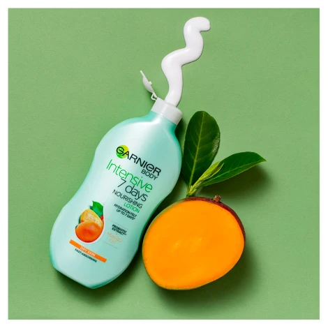 Garnier Intensive 7 Days Mango Probiotic Extract Body Lotion Dry Skin - Image 4