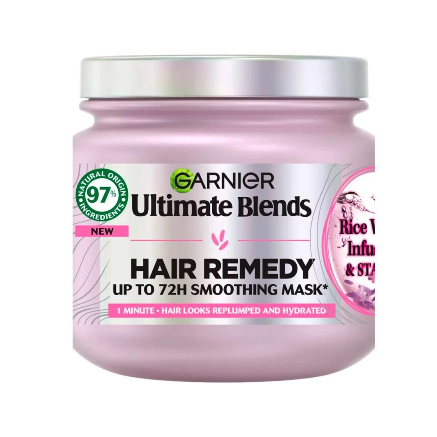 Garnier Ultimate Blends Hair Remedy 72H Smoothing Mask 340ml