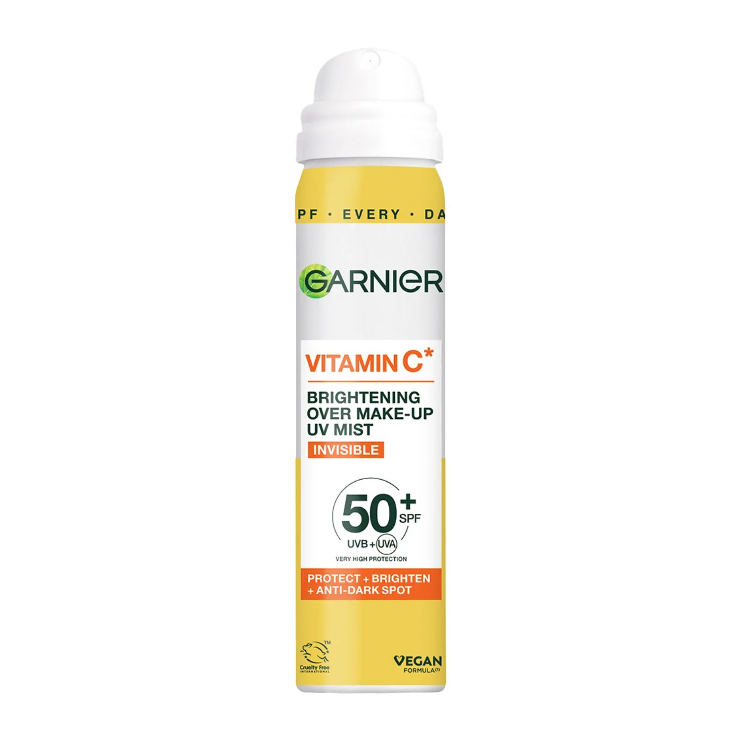 Garnier Vitamin C Brightening Over Make-Up UV Mist SPF50+