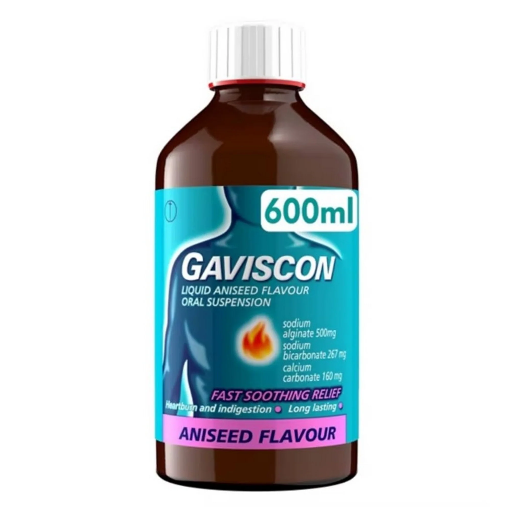 Gaviscon Liquid Aniseed Flavour 600ml