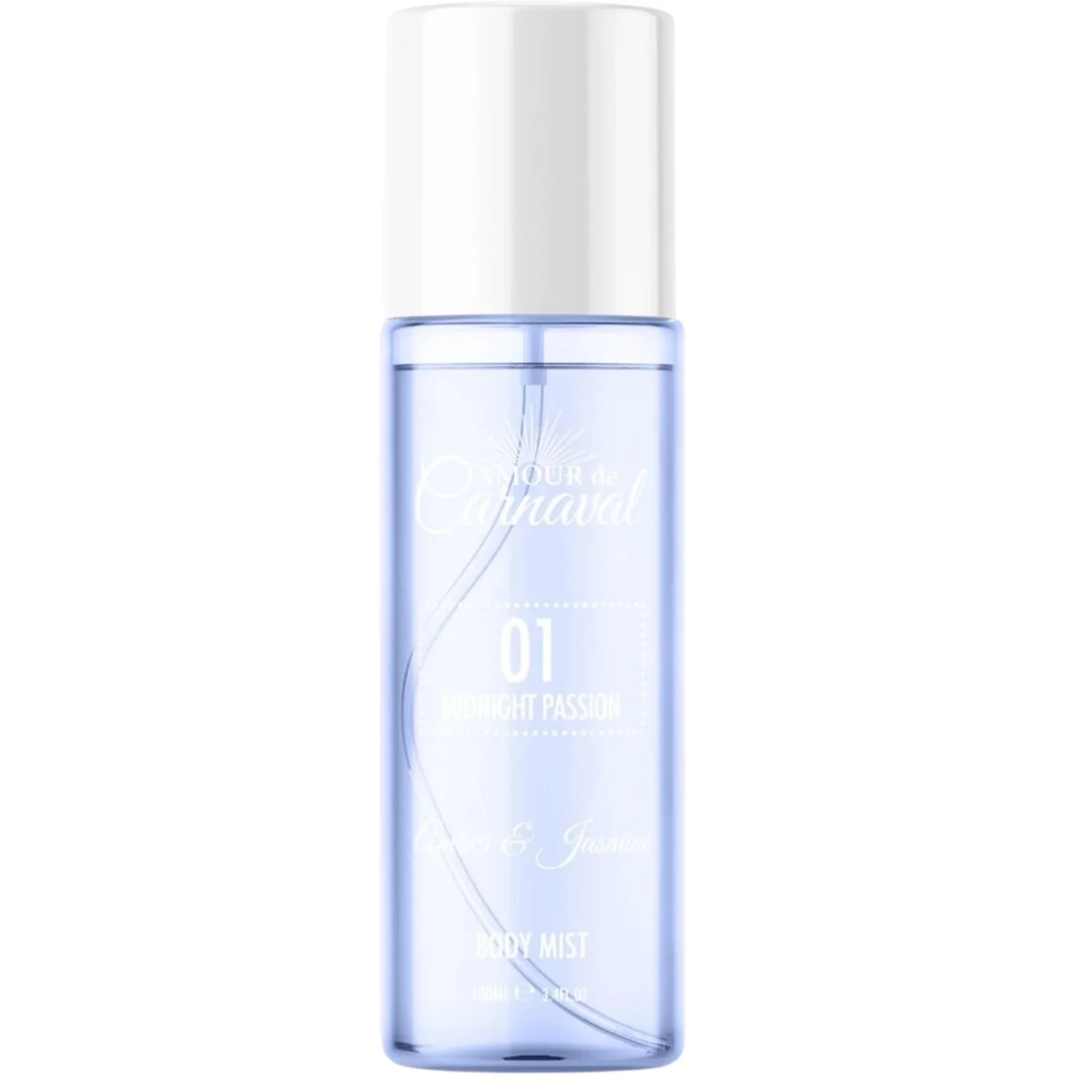 Amour de Carnaval 01 Midnight Passion Body Mist - Amber & Jasmine 100ml