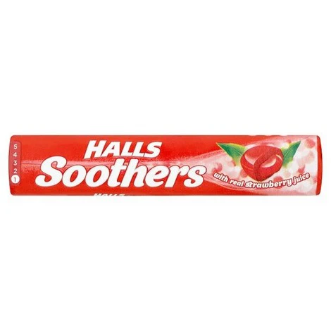 Halls Soothers - Strawberry