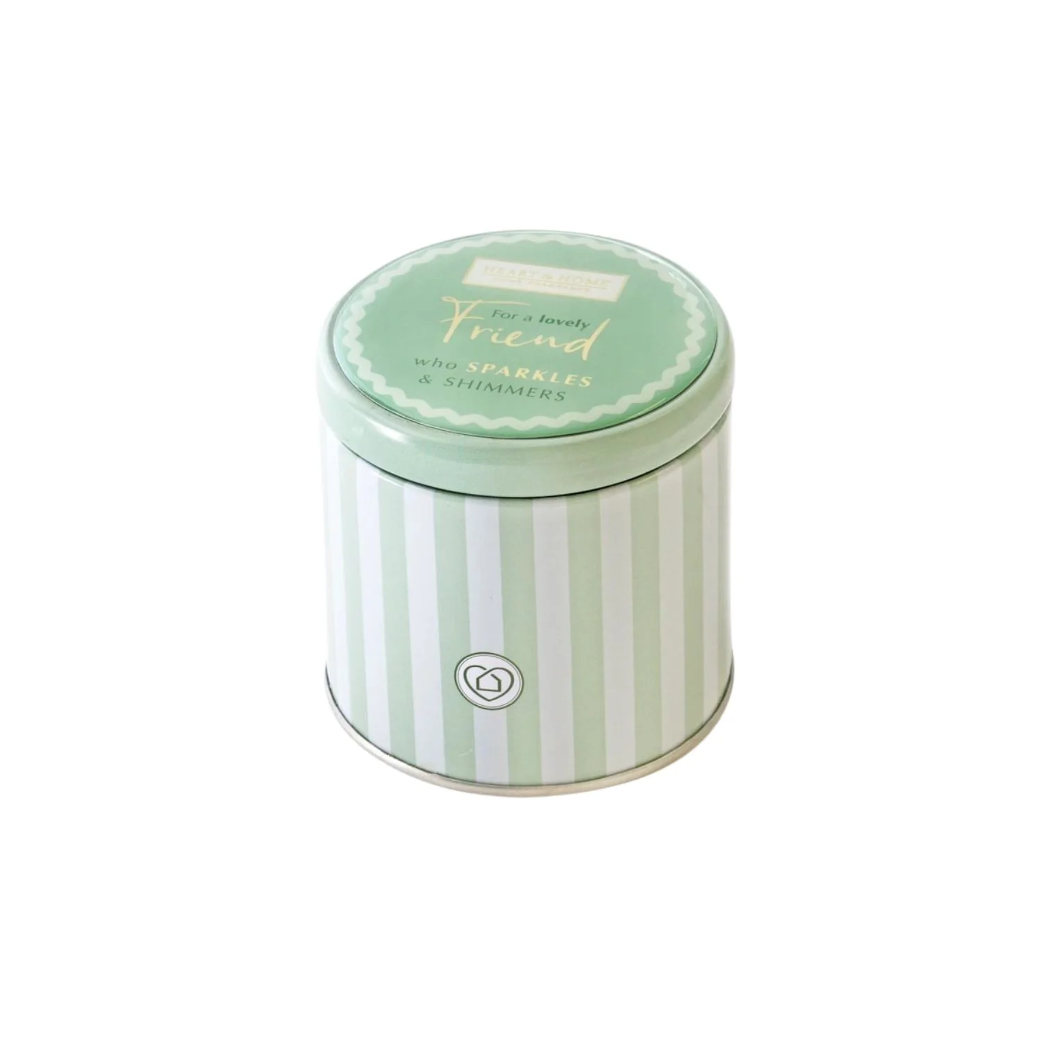 Heart & Home Botanical Breeze “Friend” Tin Candle