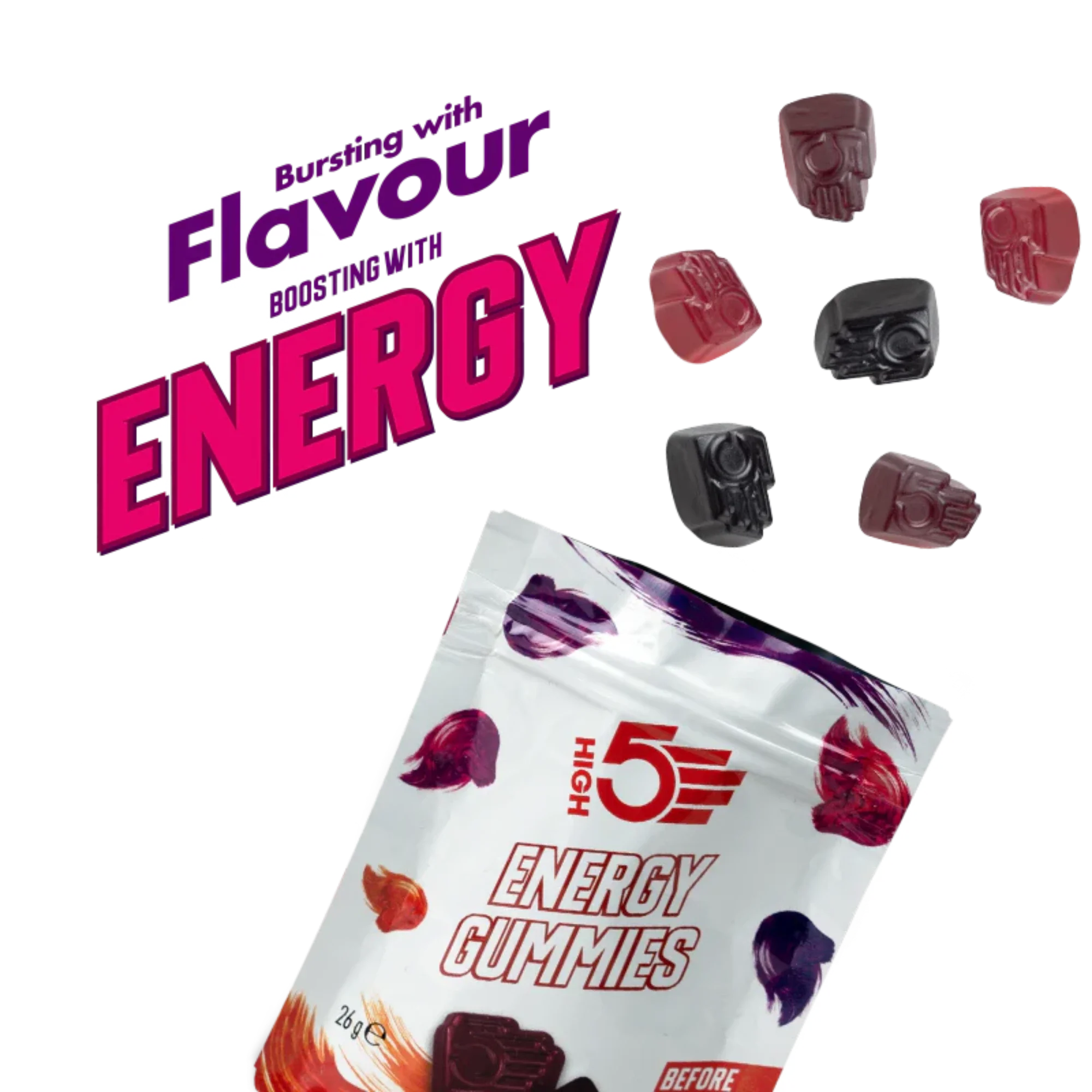 High 5 Energy Gummies Mixed Berry - Image 3