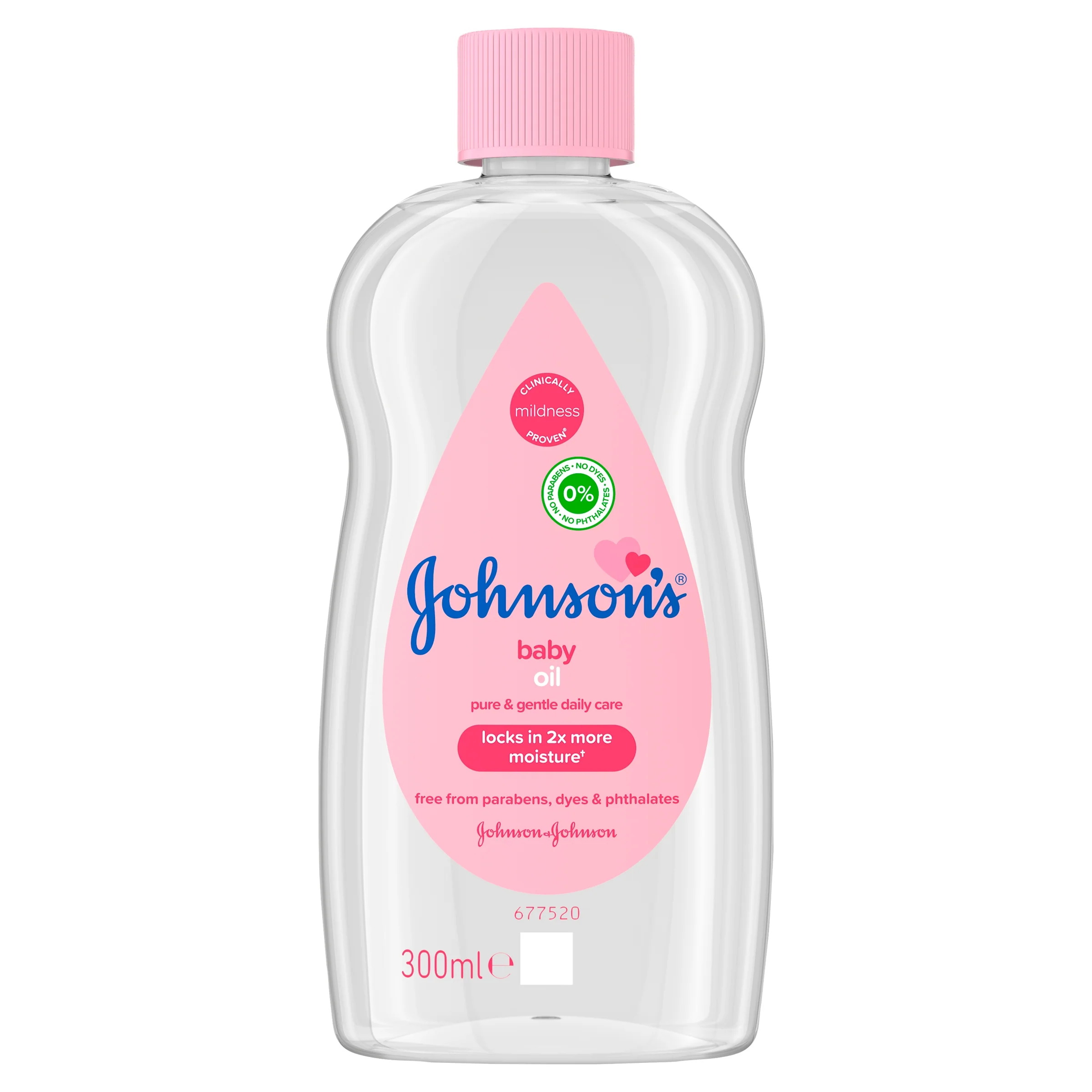 Johnson & Johnson Baby Oil 300ml