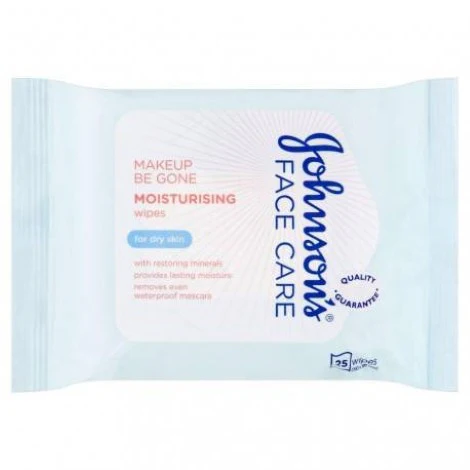 Johnsons Moisturising Wipes - 25