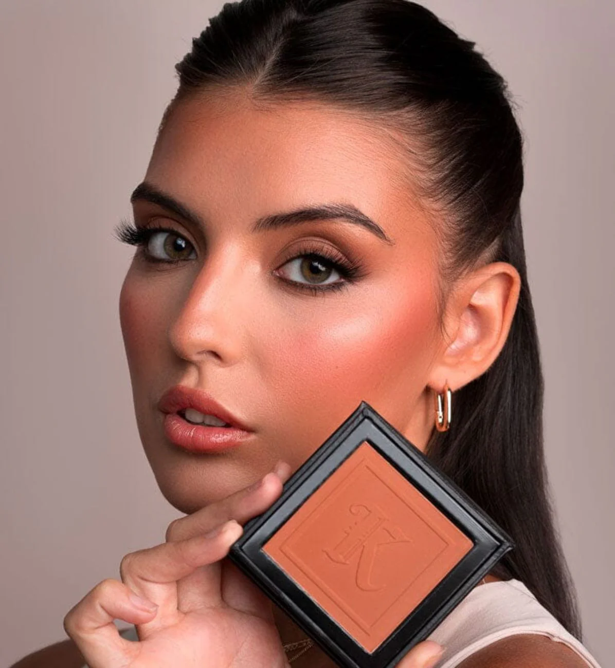 Kash Beauty Powder Bronzer Golden Bronze - Image 2