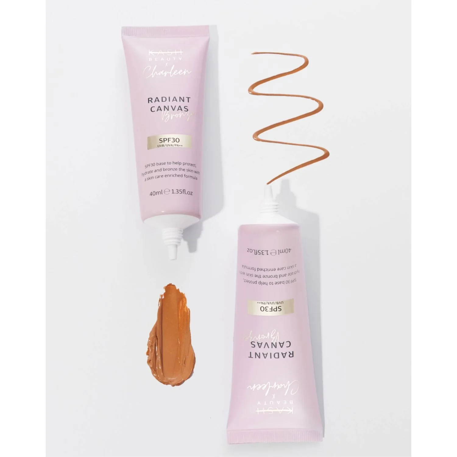KASH Beauty X Charleen Radiant Canvas Bronze Primer SPF30 - Image 2