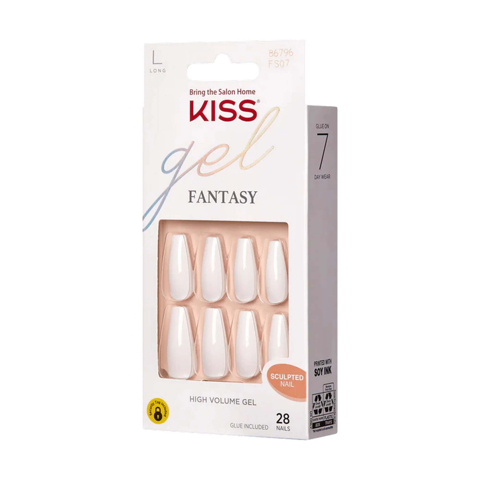 Kiss Gel Fantasy Nails True Color