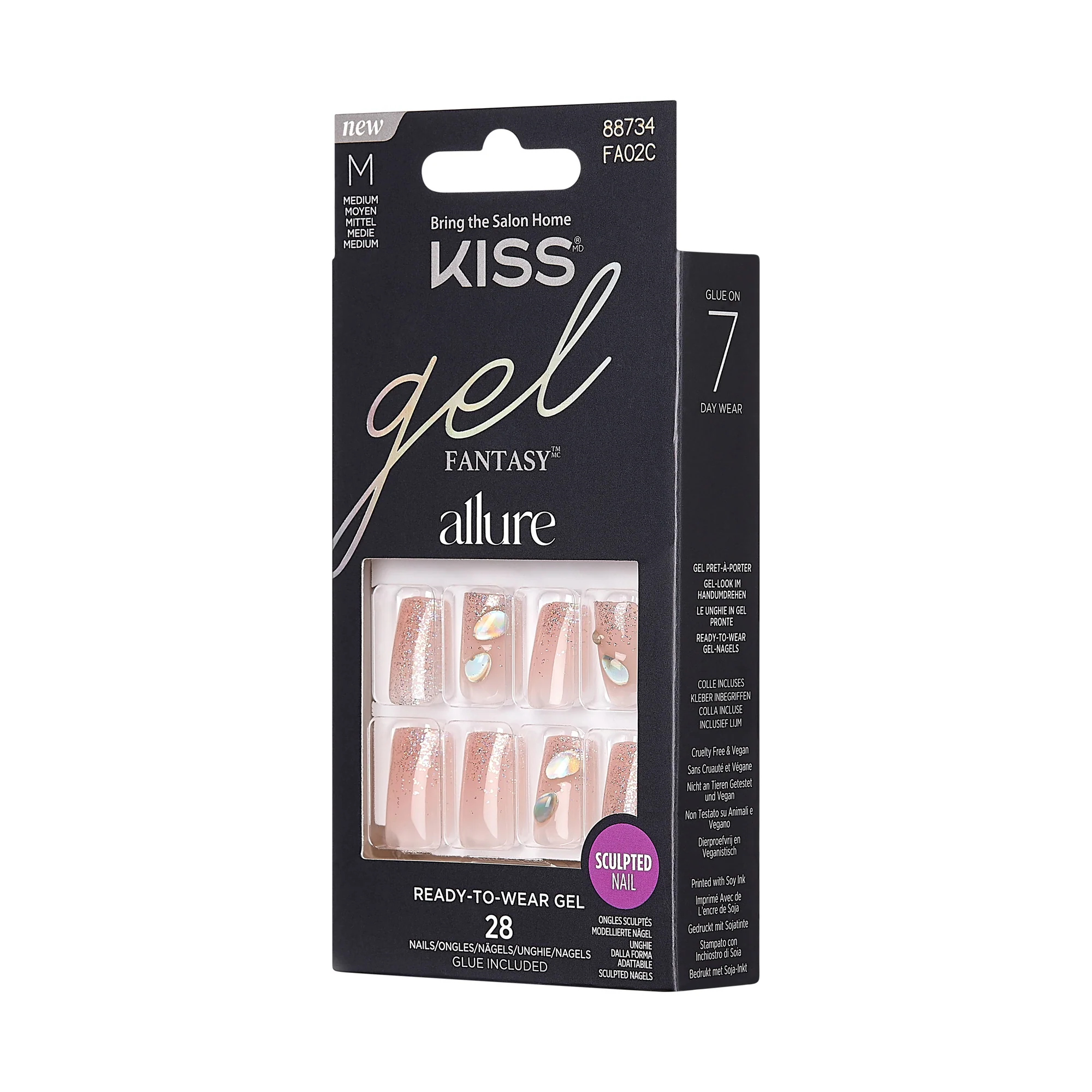 KISS GEL NAILS FANTASY ALLURE TRANSFORMATION - Image 5