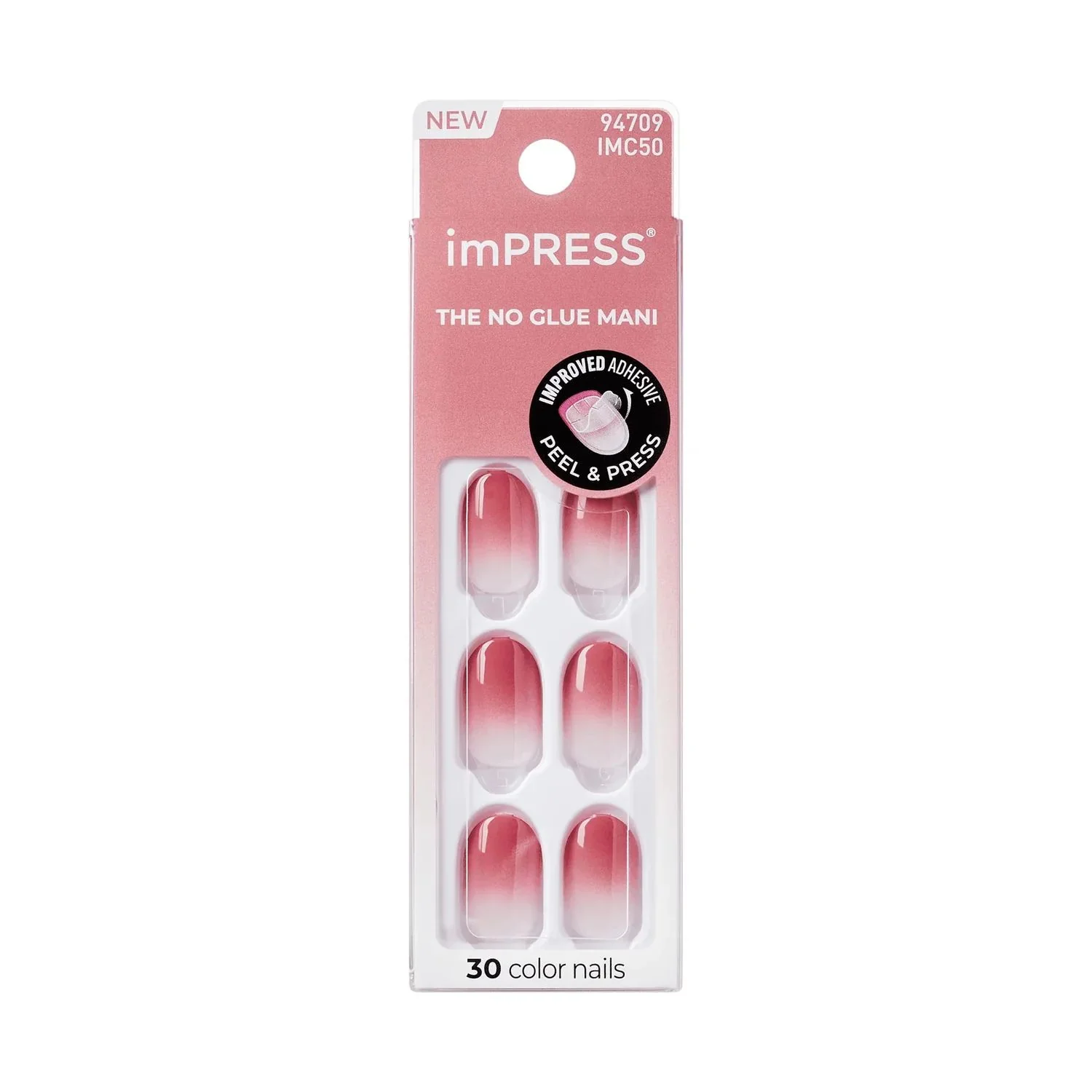 KISS imPRESS Color Ombre Press-On Nails Beat the Heat - Image 2