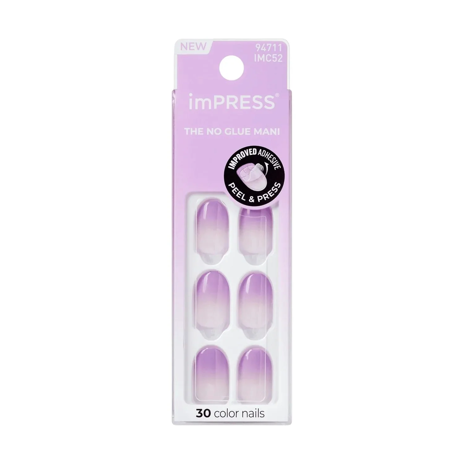 KISS imPRESS Color Ombre Press-On Nails Take a Chance - Image 3