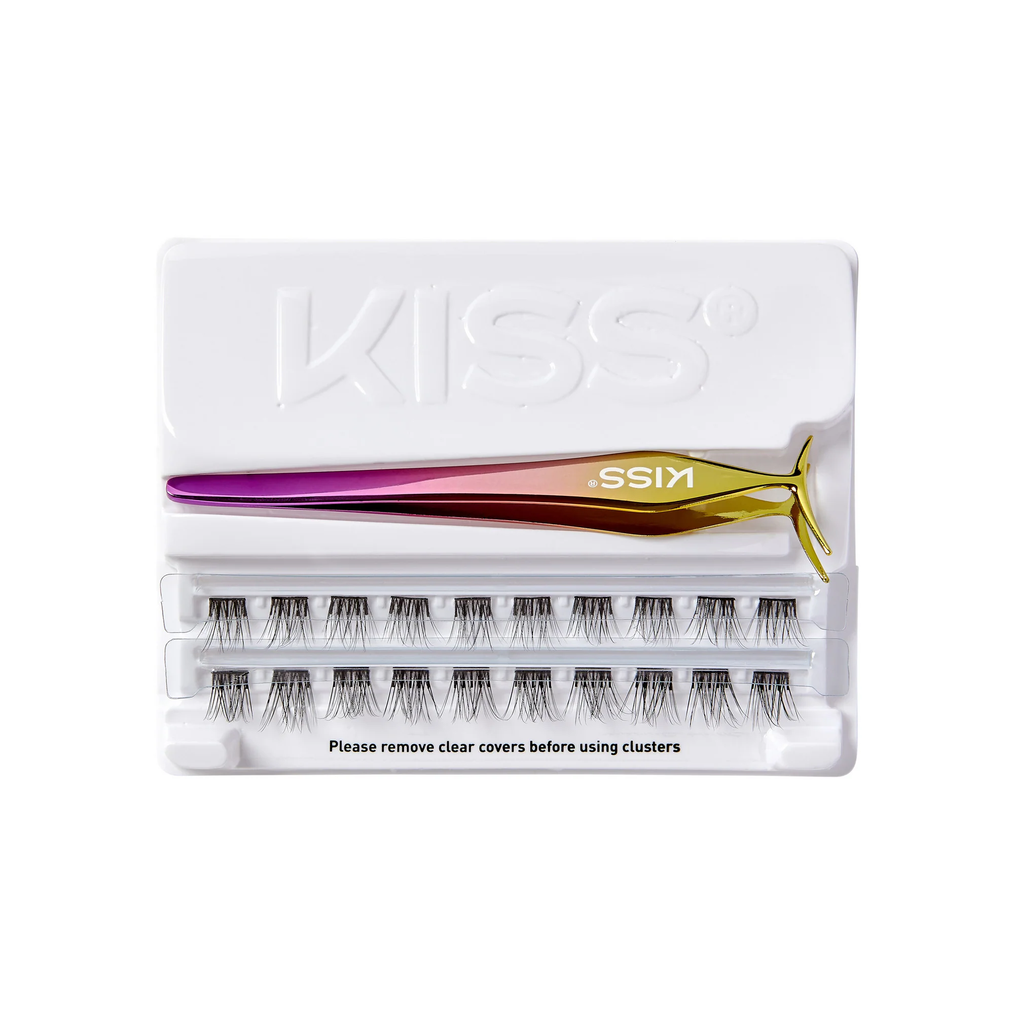 KISS imPRESS Press-On Falsies Kit 01 - Easy Apply False Eyelashes - Image 2
