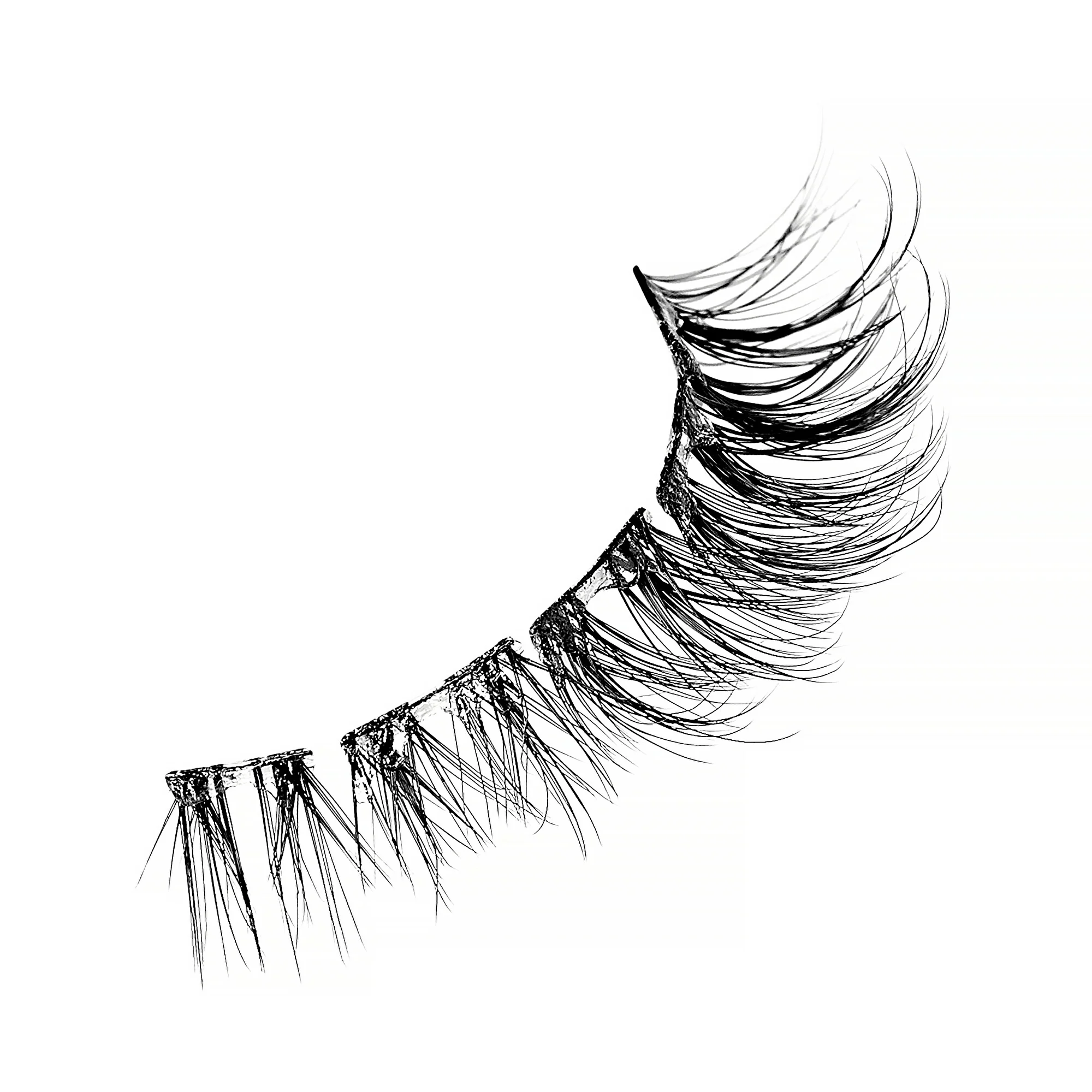 KISS imPRESS Press-On LongLasting False Eyelashes 01 - Image 3