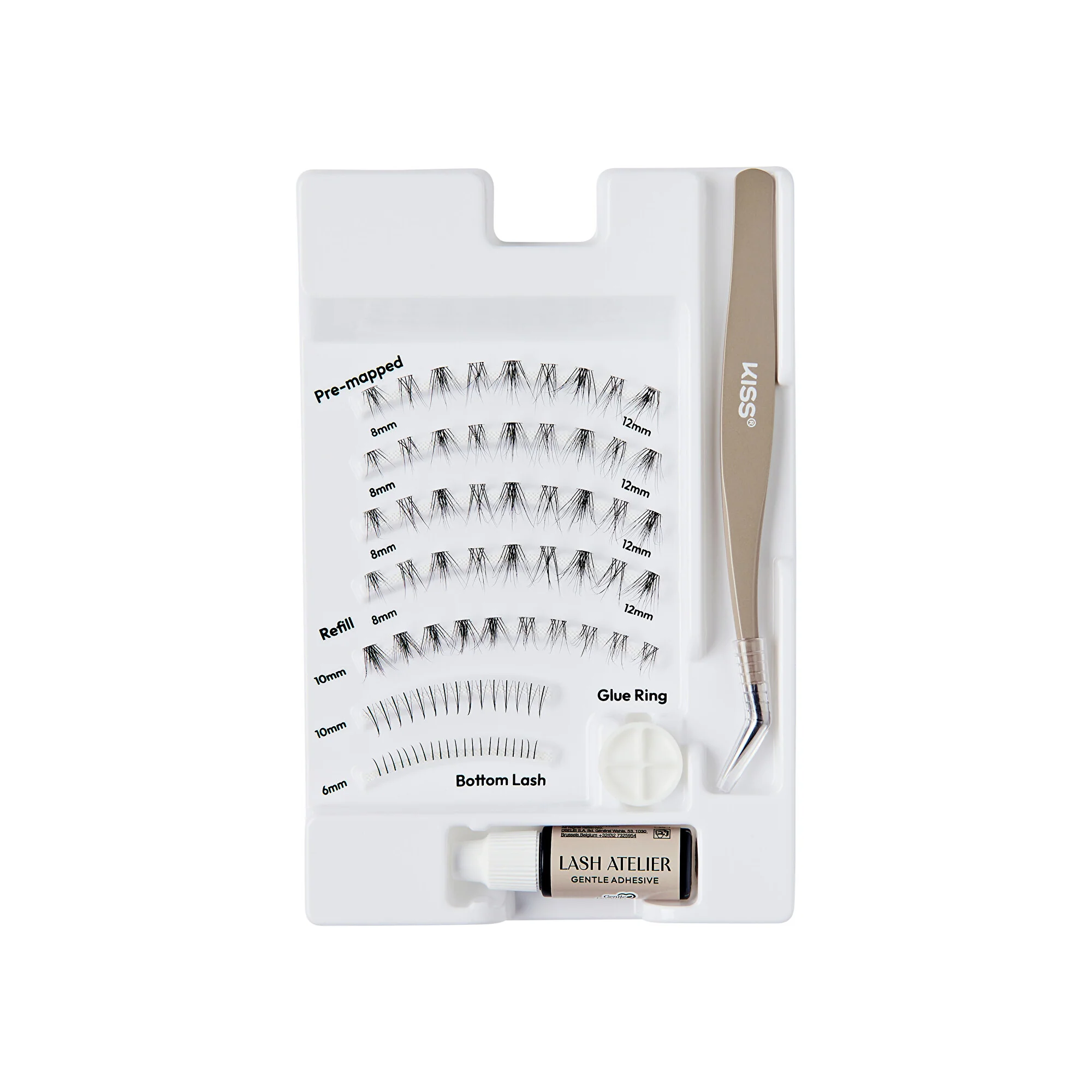 KISS Lash Atelier Design 01 False Eyelash Set - Image 3